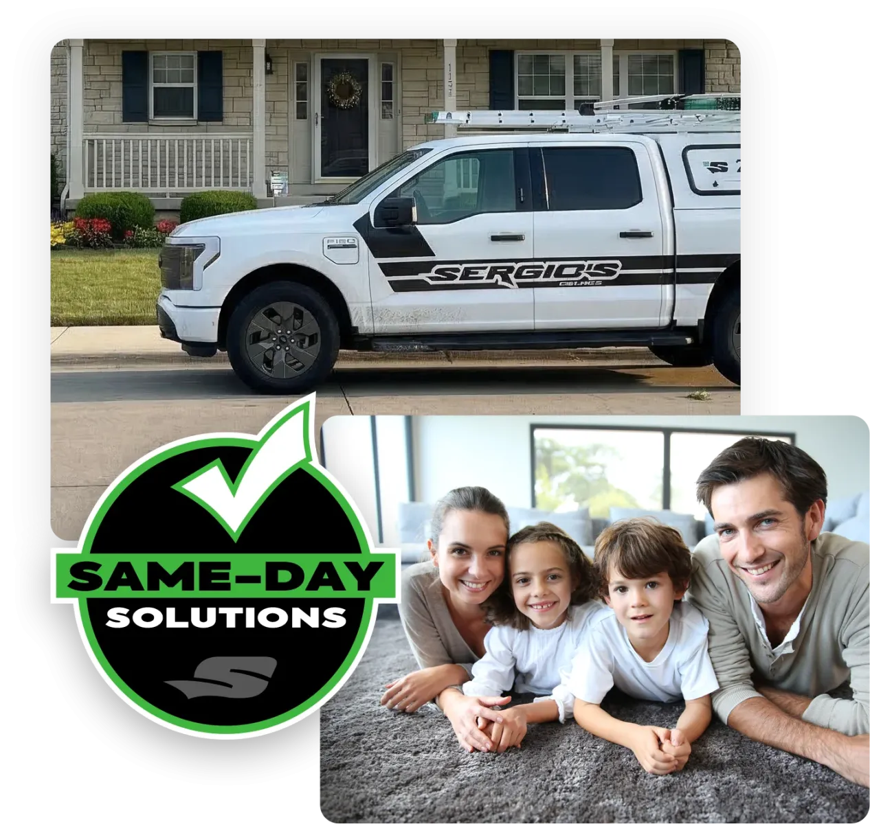 same-day solutions badge