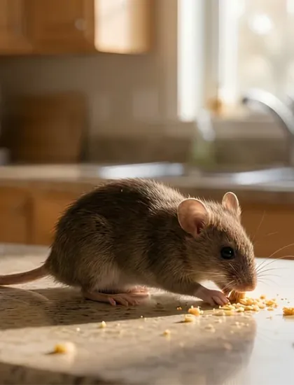 mouse in the kitchen
